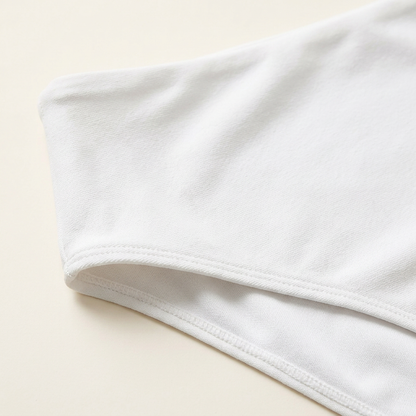 Bikini dwuczęściowe – Top typu bandeau i majtki z wysokim stanem