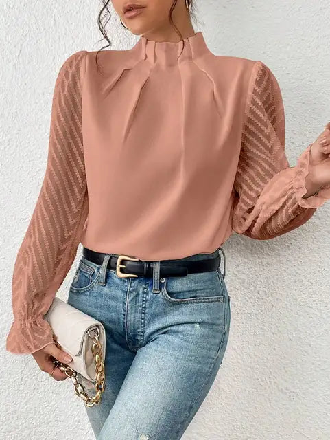 Elegancki top z długim rękawem 3