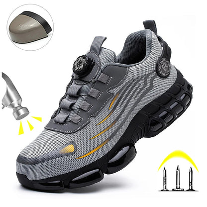 Buty robocze męskie z metalowym noskiem i podeszwą kevlarową 2