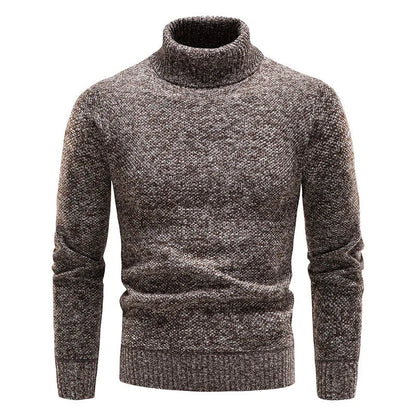Ciepły Sweter Męski z Golfem 2