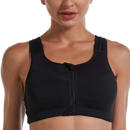 Sportowy biustonosz rozsuwany - plus size 4