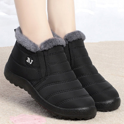 Damskie buty zimowe śniegowce z futerkiem 0