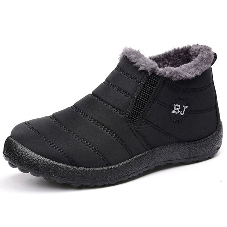 Damskie buty zimowe śniegowce z futerkiem 2