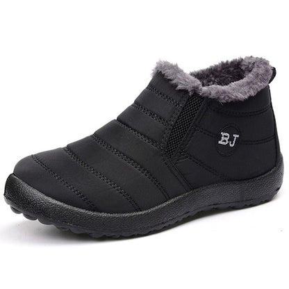 Damskie buty zimowe śniegowce z futerkiem 2
