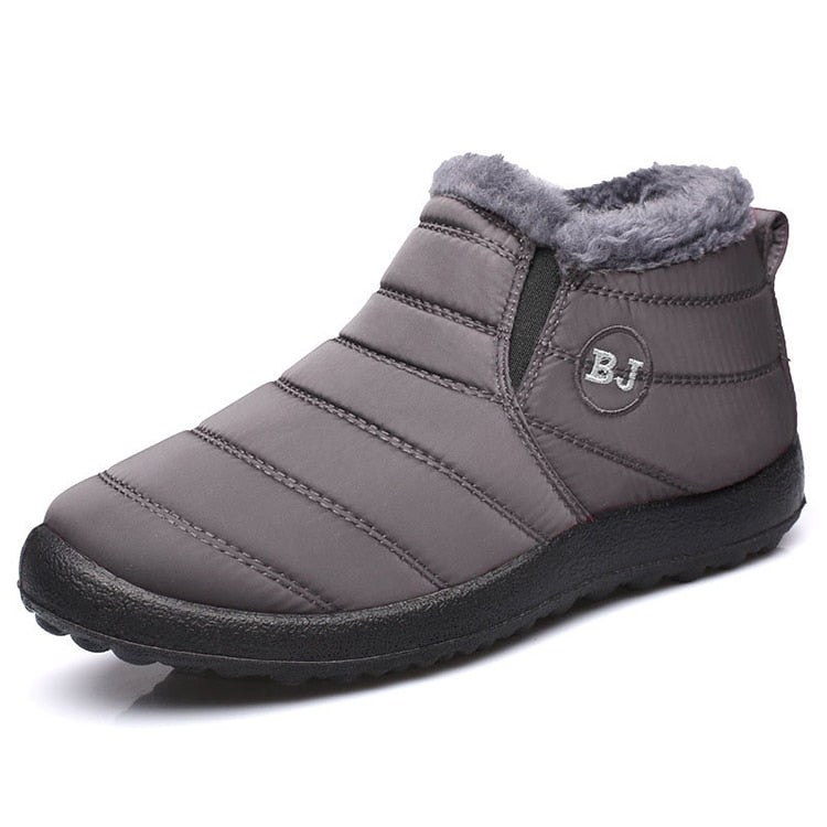 Damskie buty zimowe śniegowce z futerkiem 3