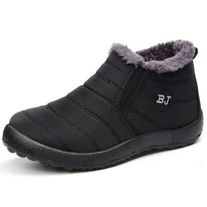Damskie buty zimowe śniegowce z futerkiem 5