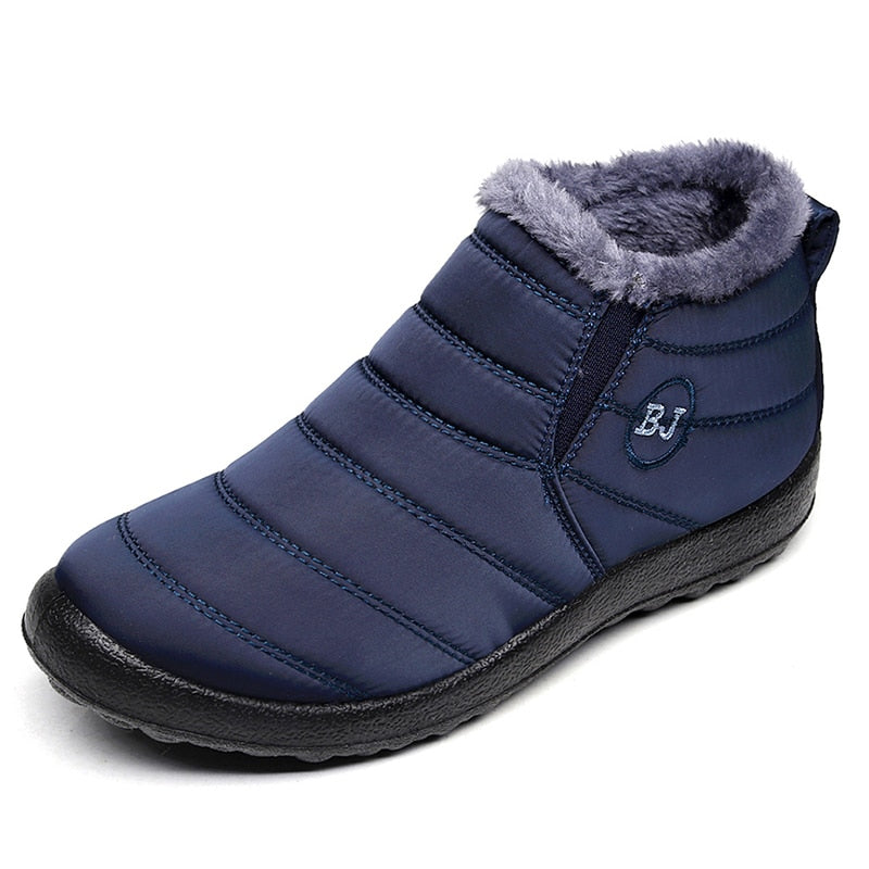 Damskie buty zimowe śniegowce z futerkiem 7