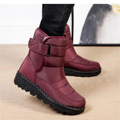 Damskie wodoodporne ocieplane buty zimowe 7