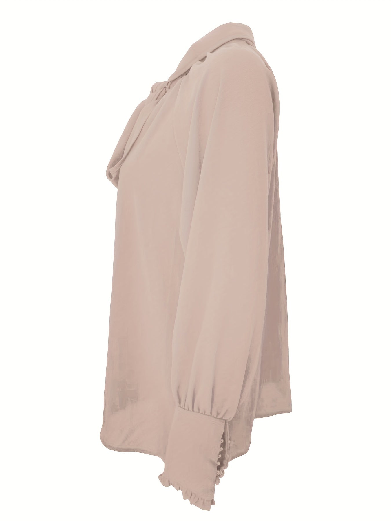 Elegancka bluzka z kokardką i falbankami 7