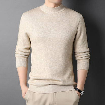 Elegancki Męski Sweter z Półgolfem 1