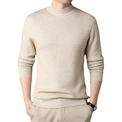 Elegancki Męski Sweter z Półgolfem 2