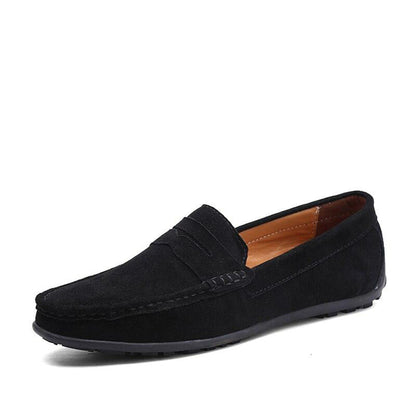 Eleganckie męskie mokasyny z zamszu 5