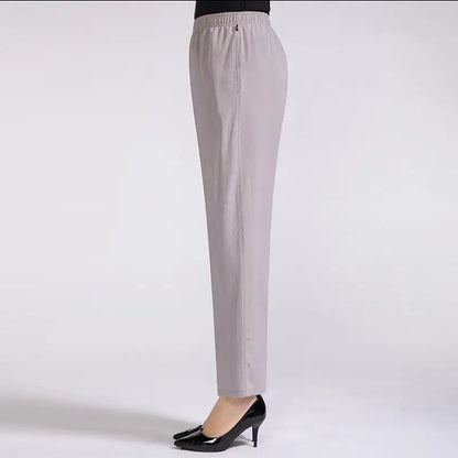 Eleganckie spodnie damskie z miękkiego materiału 3