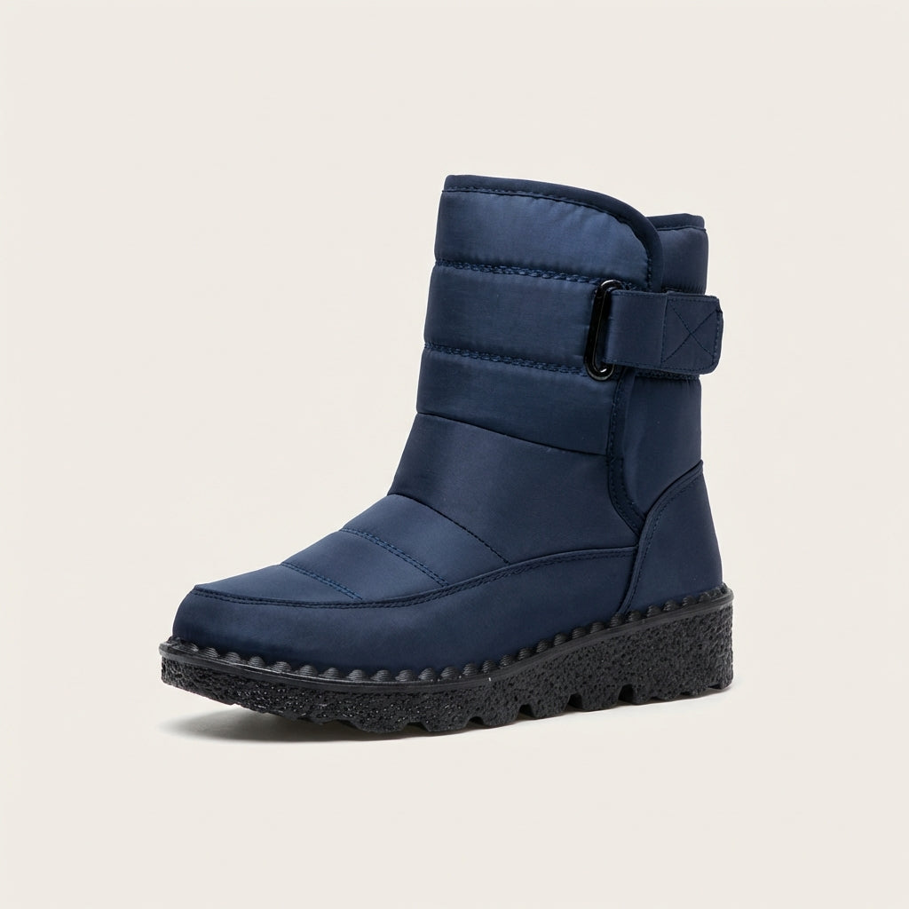 Damskie buty z wysoką cholewką – Segmentowa konstrukcja