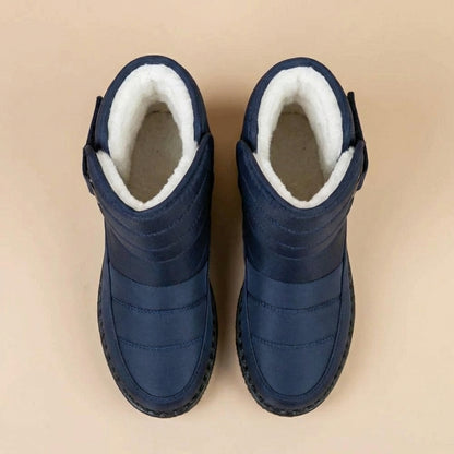 Damskie buty z wysoką cholewką – Segmentowa konstrukcja