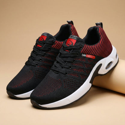 Męskie sneakersy z niską cholewką – Sznurowany przód