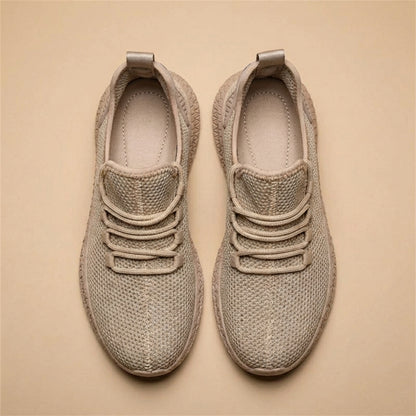 Moda Wieczna Męskie Lekkie Sneakersy z Oddychającej Siateczki