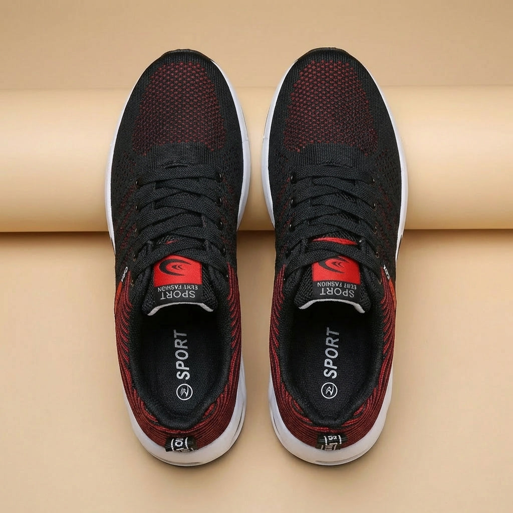 Męskie sneakersy z niską cholewką – Sznurowany przód