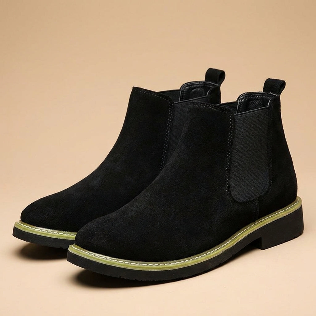 Męskie buty wsuwane – Uchwyt pomocniczy na pięcie