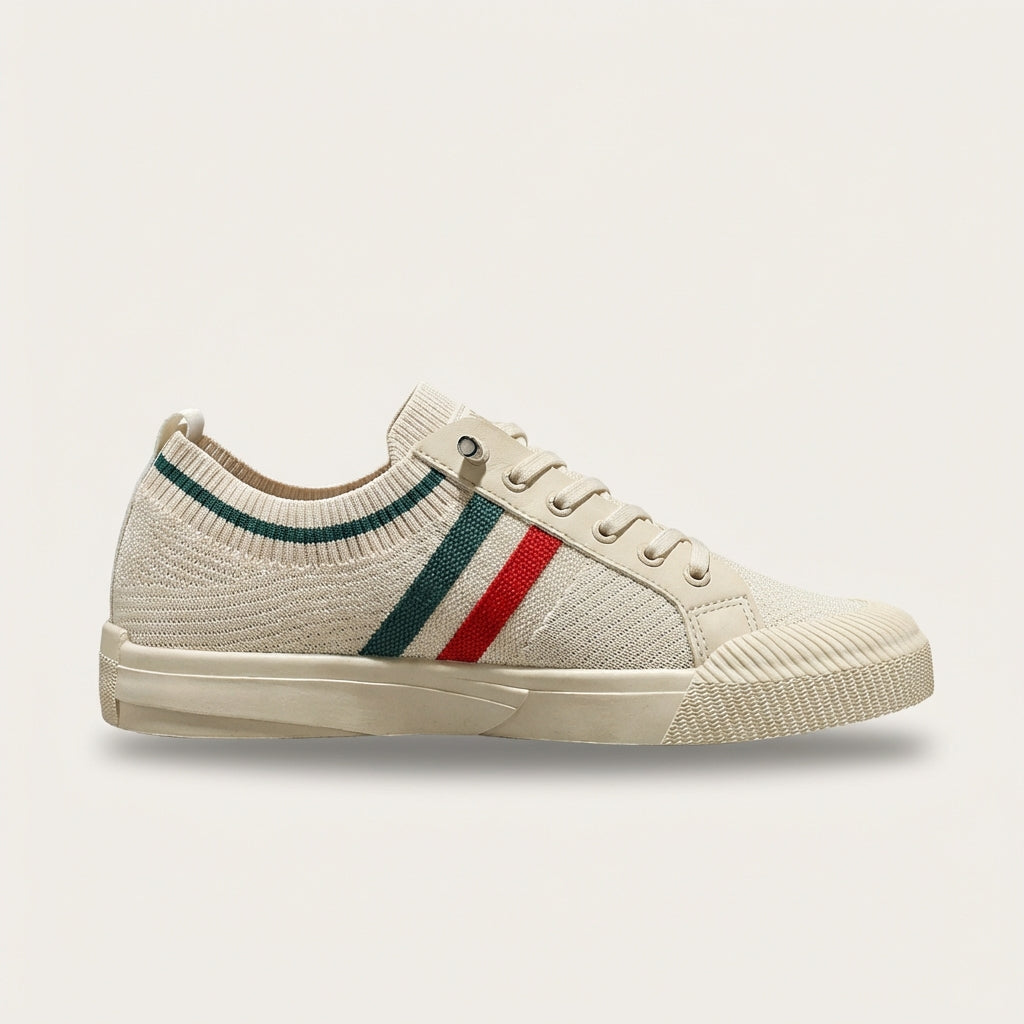 Damskie sneakersy z niską cholewką – Sznurowany fason