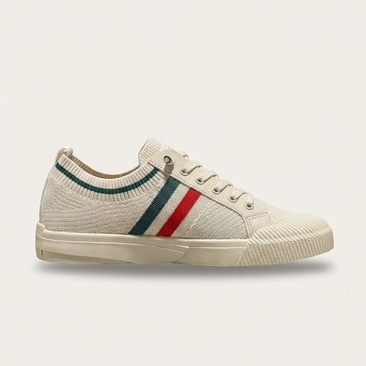 Damskie sneakersy z niską cholewką – Sznurowany fason