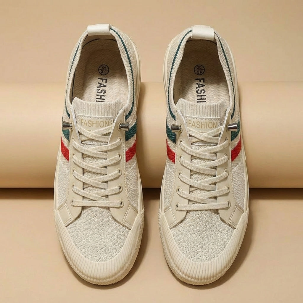 Damskie sneakersy z niską cholewką – Sznurowany fason