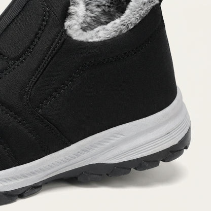 Męskie zimowe buty wsuwane – Wyściółka z futra