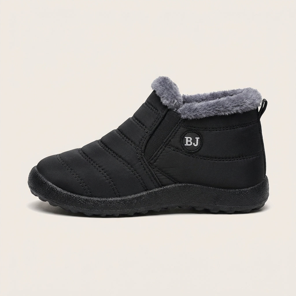 Damskie sneakersy wsuwane – Segmentowa cholewka
