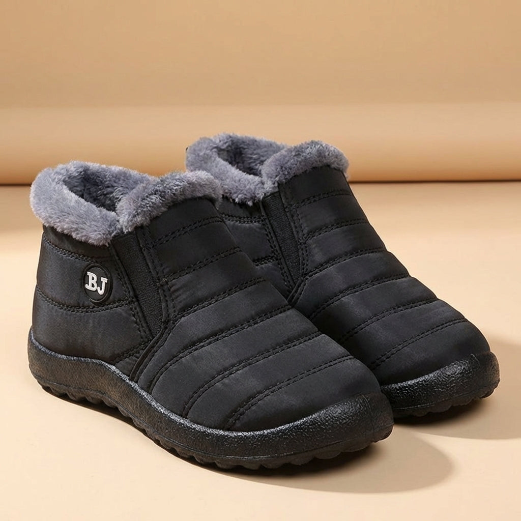 Damskie sneakersy wsuwane – Segmentowa cholewka