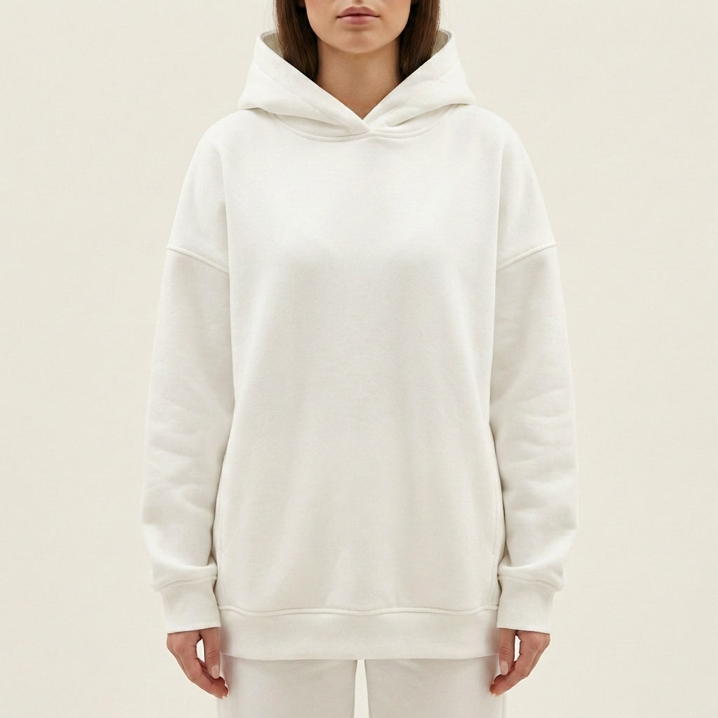 Damski dres – Bluza oversized z kapturem i dopasowane spodnie