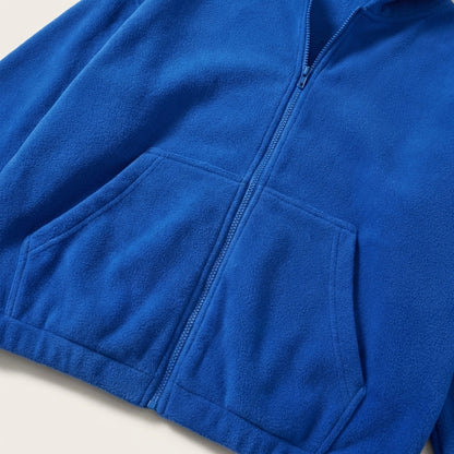 Damski dres – Rozpinana bluza z kapturem i proste spodnie