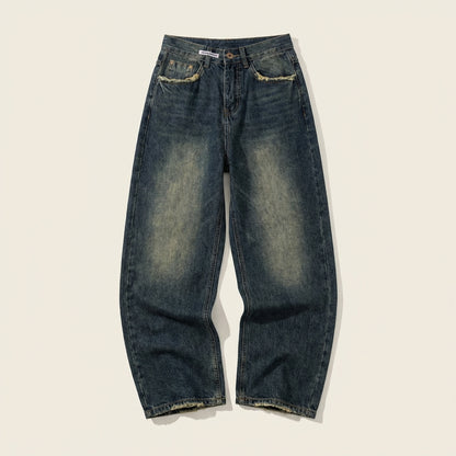 Moda Wieczna Jeansy Damskie Baggy – Styl Vintage Y2K