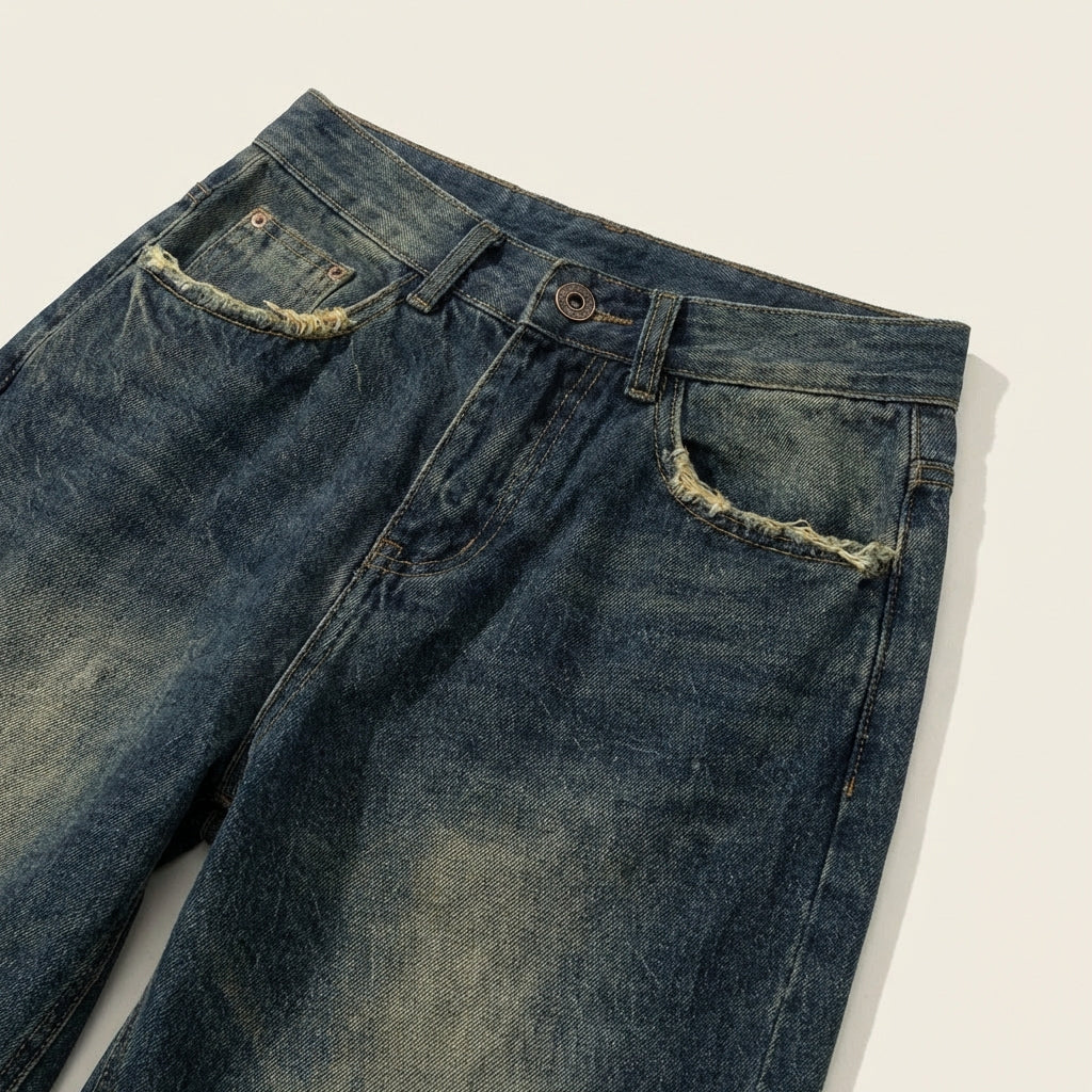 Moda Wieczna Jeansy Damskie Baggy – Styl Vintage Y2K