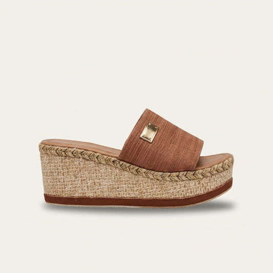 Damskie klapki typu espadryle – Odkryte palce
