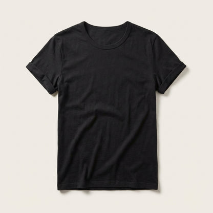 Męski T-shirt z okrągłym dekoltem – Krótki rękaw