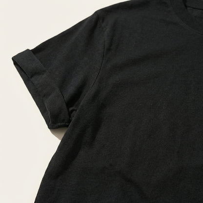 Damski T-shirt z nadrukiem – Okrągły dekolt