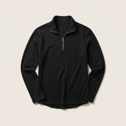 Męski sweter typu slim – Wysoki kołnierz