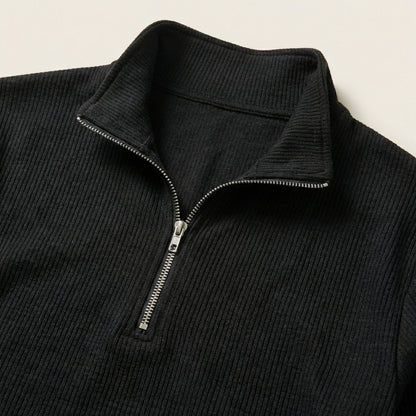 Męski sweter typu slim – Wysoki kołnierz