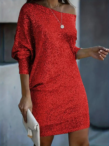 Heidi Fashion | Olśniewająca mini sukienka na imprezę z cekinami 2