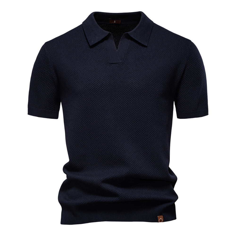 Holger – Teksturowana koszulka polo 1