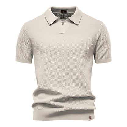Holger – Teksturowana koszulka polo 10