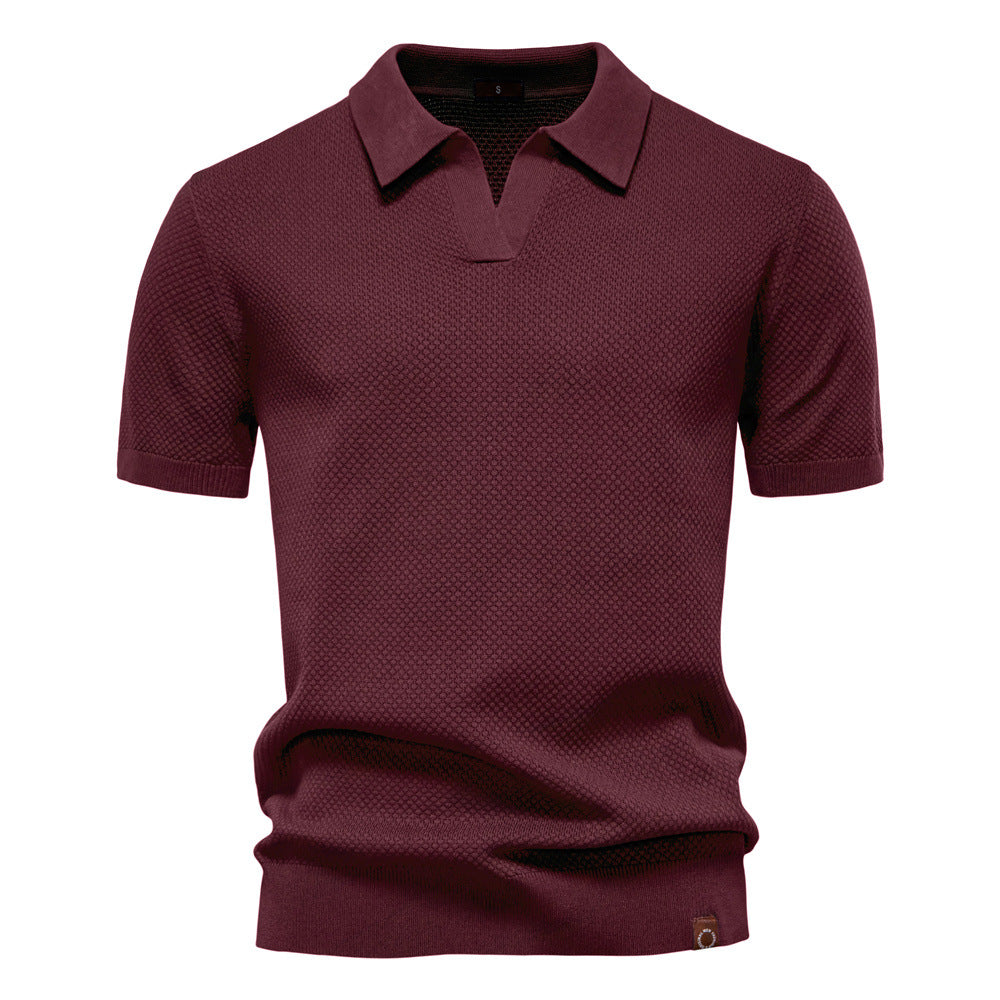 Holger – Teksturowana koszulka polo 4