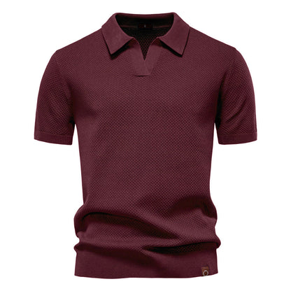 Holger – Teksturowana koszulka polo 4