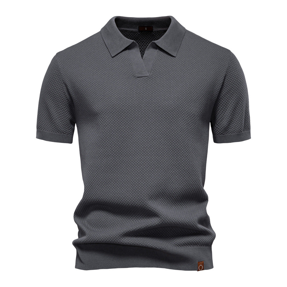Holger – Teksturowana koszulka polo 5