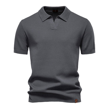 Holger – Teksturowana koszulka polo 5