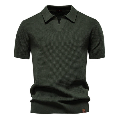 Holger – Teksturowana koszulka polo 6