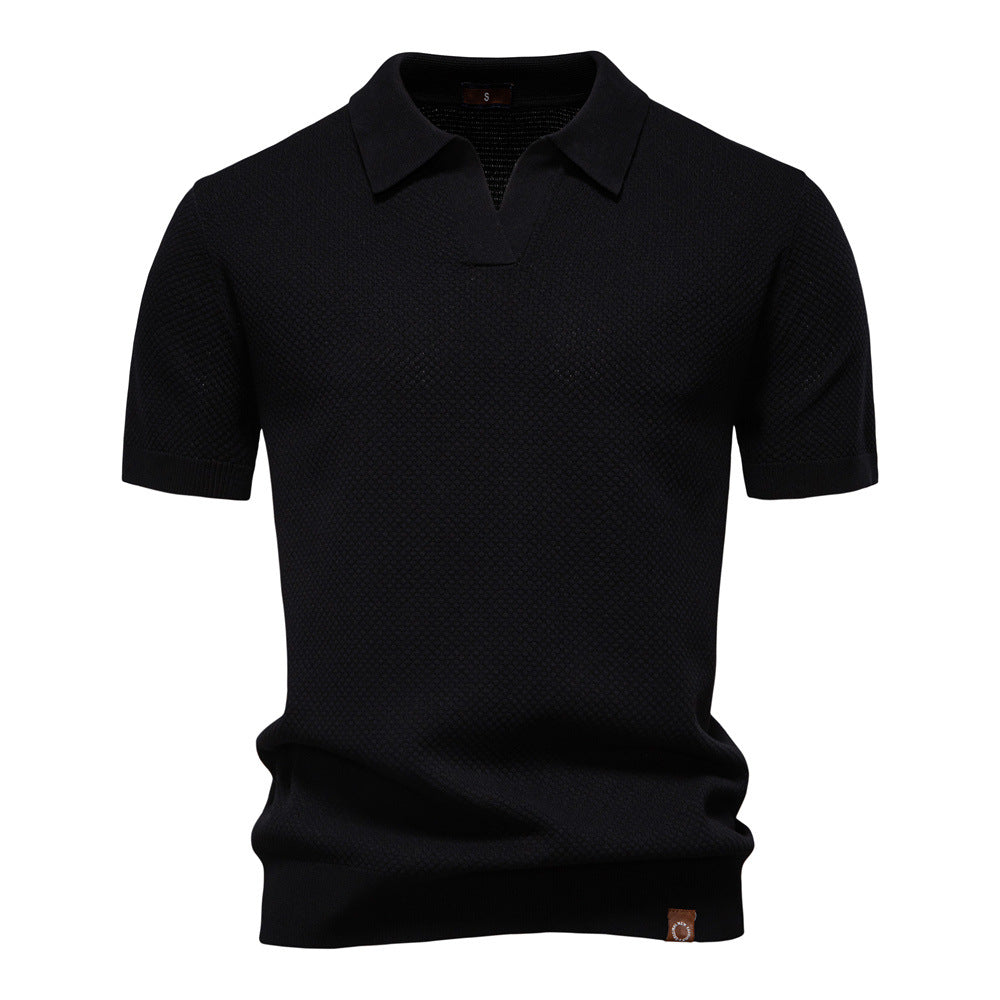 Holger – Teksturowana koszulka polo 7