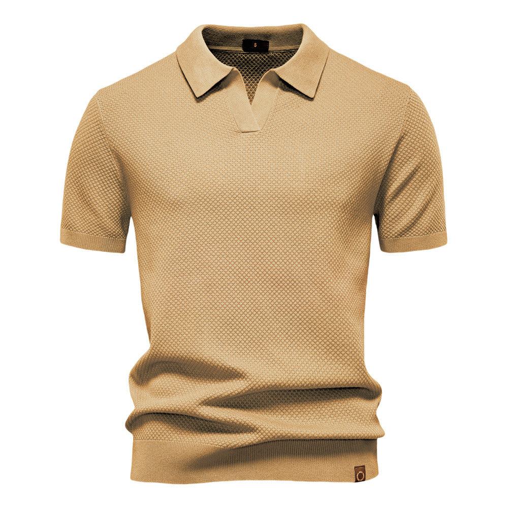 Holger – Teksturowana koszulka polo 8