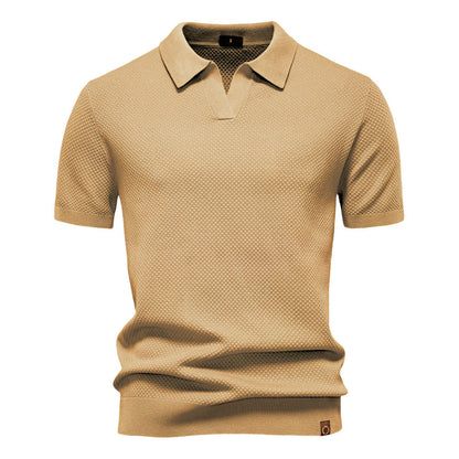 Holger – Teksturowana koszulka polo 8