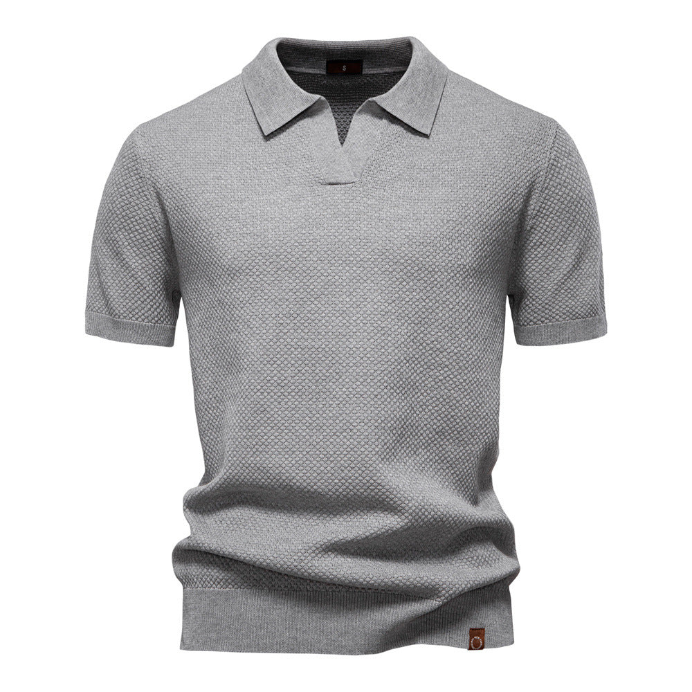 Holger – Teksturowana koszulka polo 9